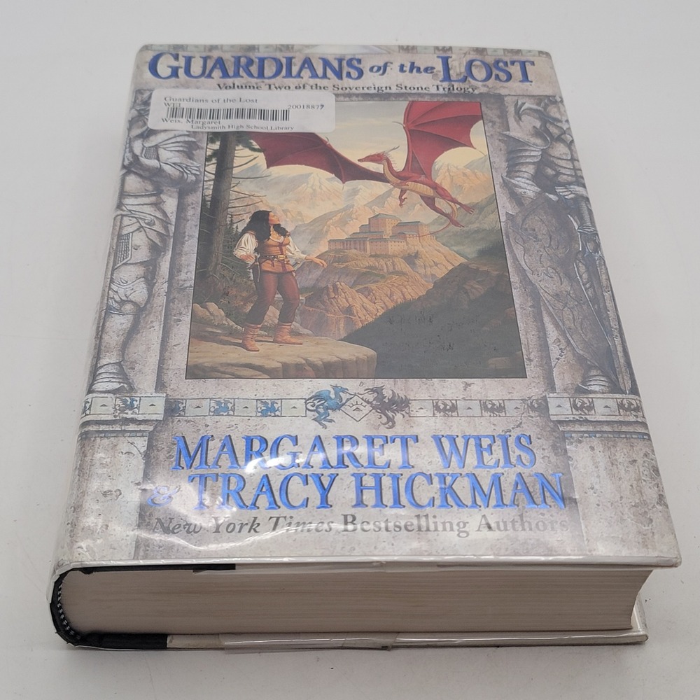 Margaret Weis Guardians of the Lost Hardcover 1st Ed 1st Print Ex-Library Fair